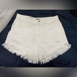 White Target Shorts
